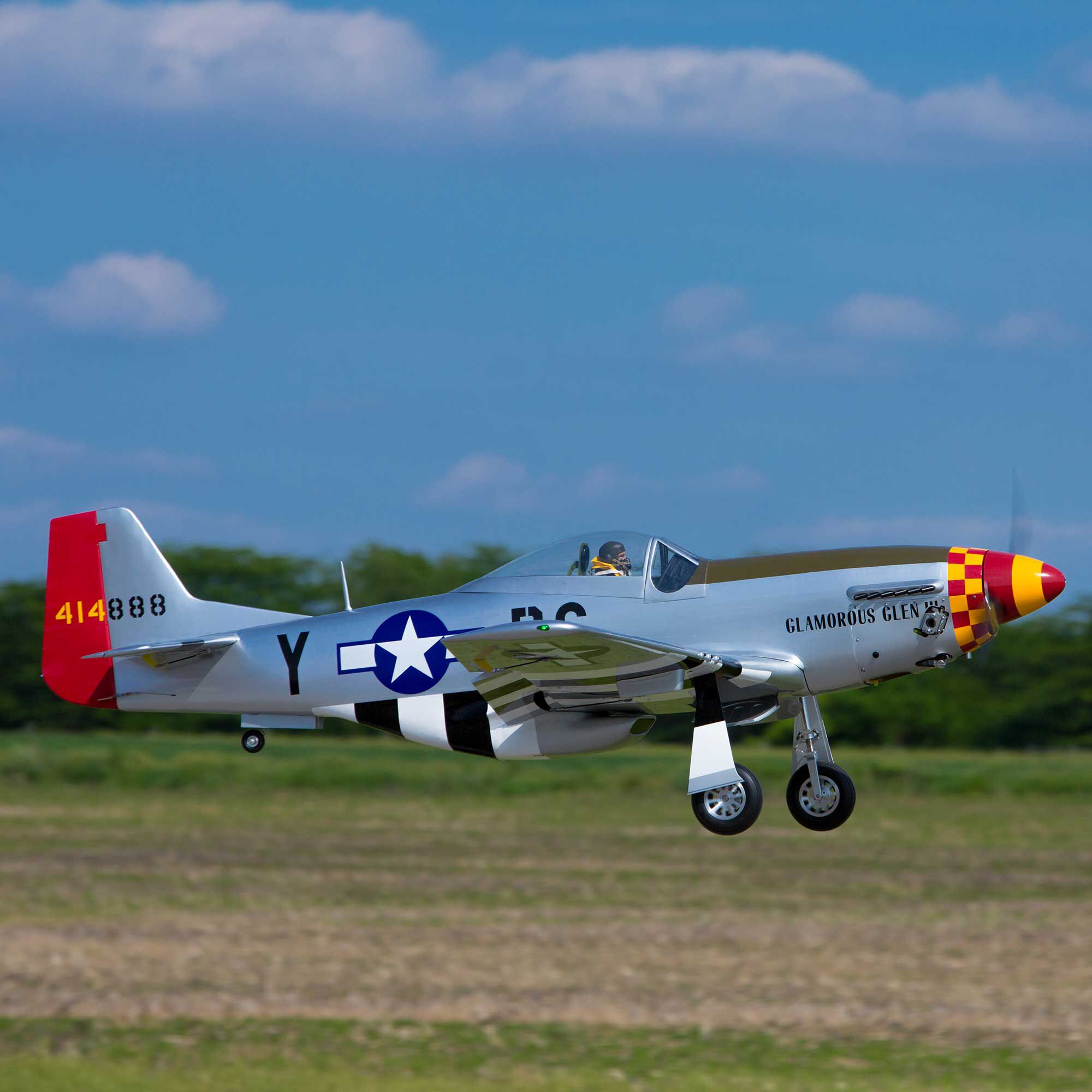 P-51D Mustang 60cc ARF (2 Boxes) HAN4770