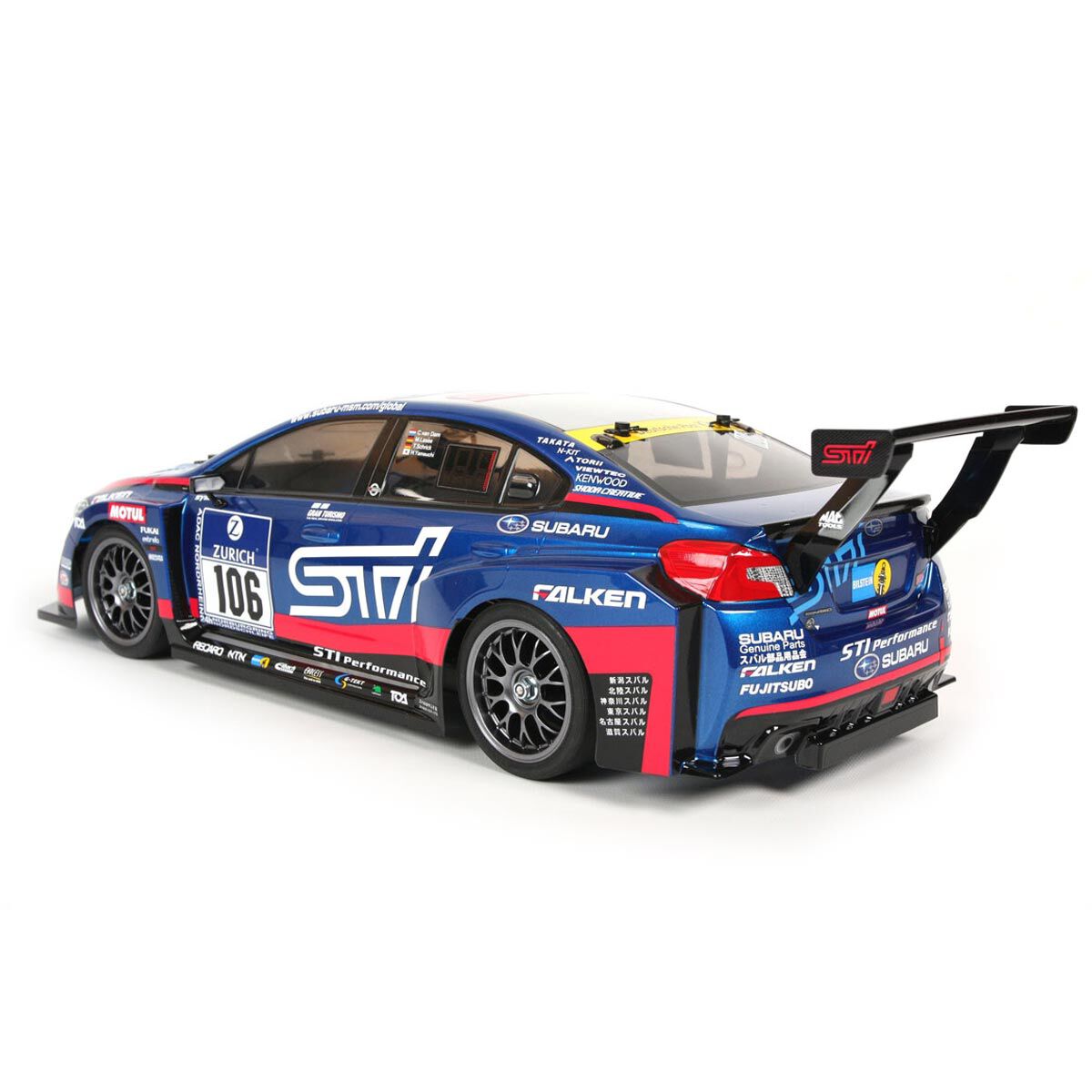Tamiya Subaru WRX STI 24th Nurburgring 1/10 4WD TT-02 Electric