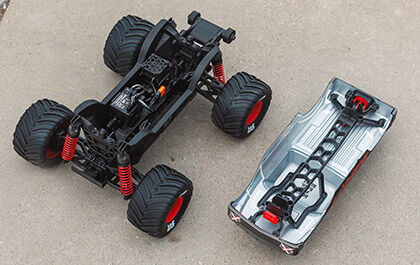 CLIP-FREE BODY ATTACHMENT for the ARRMA QUAKE GROM 4X4 RTR RC Monster Truck