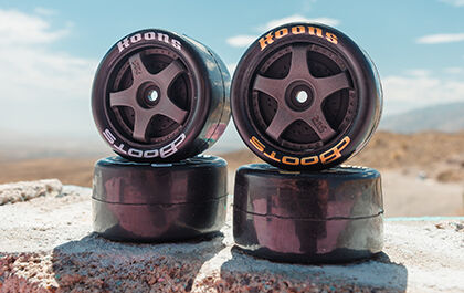 DBOOTS HOONS BELTED STREET TIRES for the ARRMA INFRACTION GROM 3S BLX 4X4 RTR