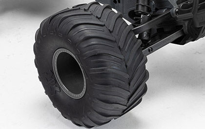 MONSTER TRUCK WHEELS & TIRES for the ARRMA GORGON MEGA 550 RC MONSTER TRUCK