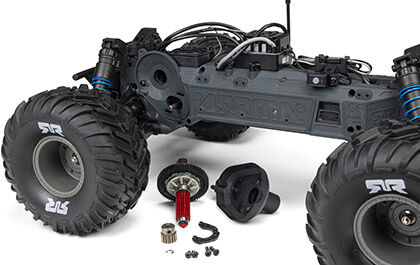 BUILT TOUGH for the ARRMA 1/10 GORGON 223S RC Monster Truck