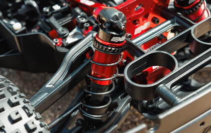 UPGRADED EXB SHOCK PACKAGE for the ARRMA 1/7 MOJAVE 4X4 6S EXB Ready to Run RC Desert Truck