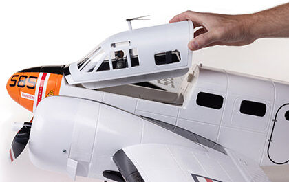 Extra Convenience for the E-flite Beechcraft D18/RC-45J 1.5m RC Airplane