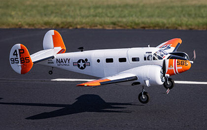 Easy Assembly for the E-flite Beechcraft D18/RC-45J 1.5m RC Airplane