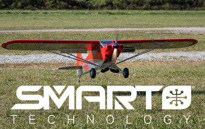 Smart Technology for the Hangar 9 Carbon Cub 15cc RC Airplane