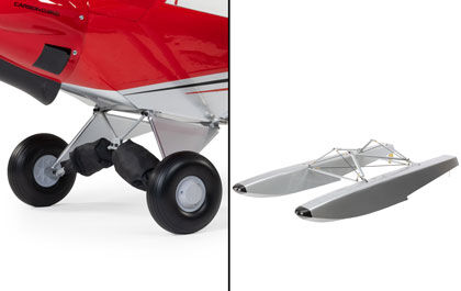 Gear Options for the Hangar 9 Carbon Cub 15cc RC Airplane