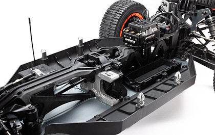 Rak centerdrivlina för Losi 1/5 5IVE-TE RC RTR Desert Truck