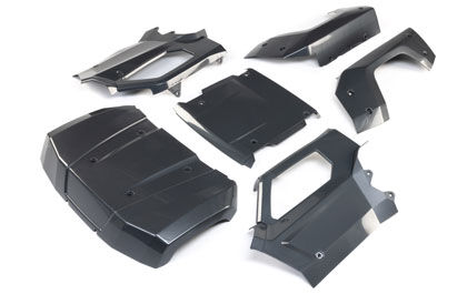 Ultra Durable Injection-Molded Body Panels for the Losi 1/5 5IVE-TG 3.0 Gas 4WD RC Desert Truck
