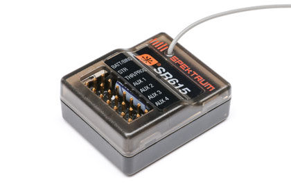 Spektrum SR615 DSMR Receiver for the Losi 1/5 5IVE-TG 3.0 Gas 4WD RC Desert Truck