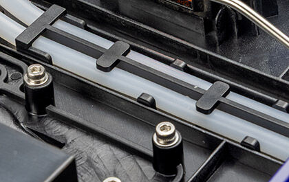 Molded Cooling Line Routing for the Pro Boat® Miss Illinois U-34 34 Inch Brushless Hydro RC Boat
