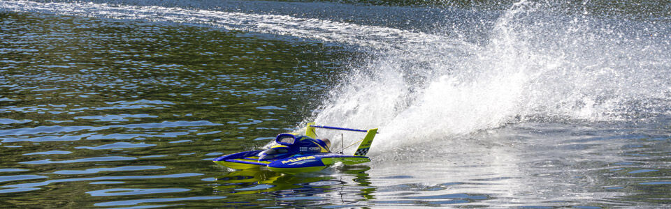 Dominant 8S Brushless Power for the Pro Boat® Miss Illinois U-34 34 Inch Brushless Hydro RC Boat
