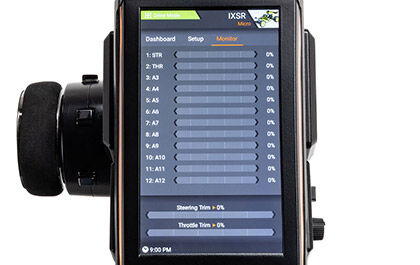 12-CHANNELS for the Spektrum™ iXSR+ 2.4GHz DSMR+® Intelligent Radio