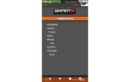 TEXTGEN INTERFACE for the Spektrum Firma 130A Brushless Smart ESC
