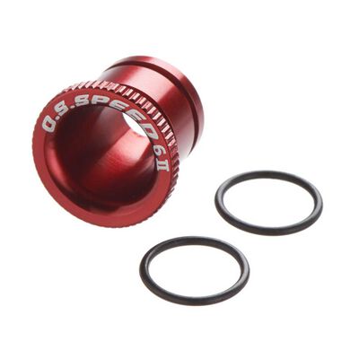 Carburetor Reducer 6mm, Red: B2101 Speed Carburetor Reducer 6mm, Red: B2101 Speed