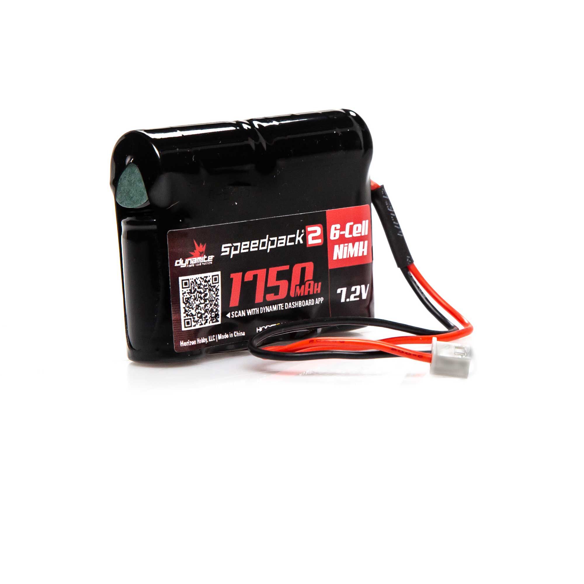 ロッシ　MINI-T Dynamite 7.2V 1750mAh 6-Cell Speedpack2 Mini-T NiMH Battery: XH-1S