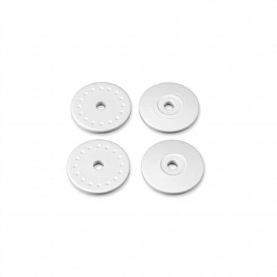 Shock Piston Blanks (flat/taper, 15.8mm, precision molded,16 dimples) Shock Piston Blanks (flat/taper, 15.8mm, precision molded,16 dimples)