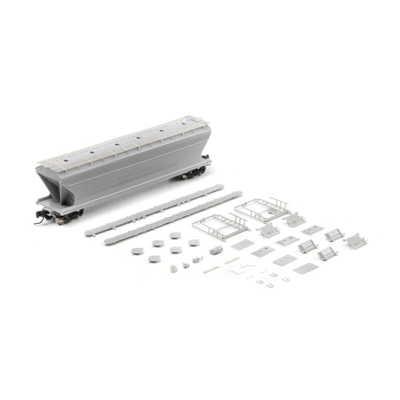 N ACF4600 Covered Hoppers, Undecorated Phase I Low Brake