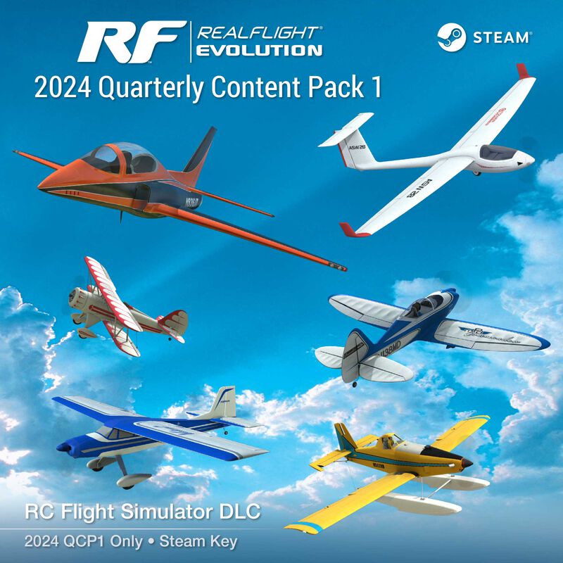 RealFlight Evolution 2024 Quarterly Content Pack 1