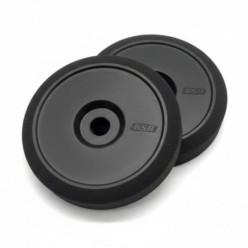 1/8 BSR Pre-Mounted Buggy Tires, Black, Double Pink Compound (2) 1/8 BSR Pre-Mounted Buggy Tires, Black, Double Pink Compound (2)