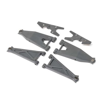 Front Suspension Arm Set, Gray: RZR Rey Front Suspension Arm Set, Gray: RZR Rey