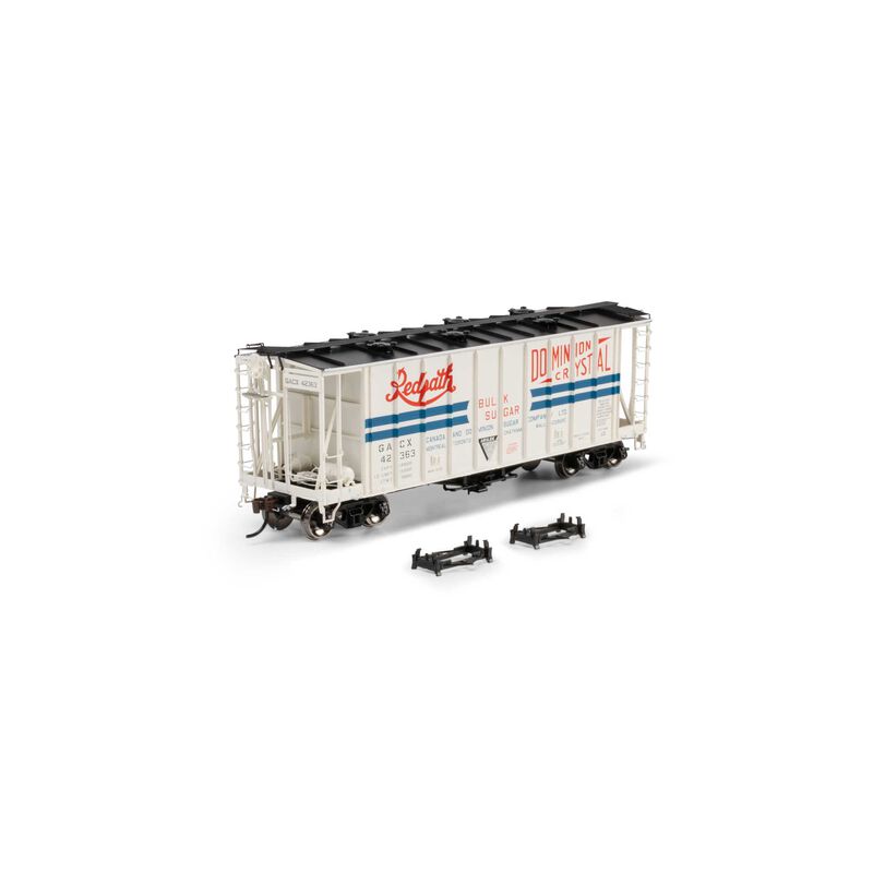 Athearn Genesis HO GEN GATC 2600 Airslide Covered Hopper, GACX/Redpath #42363
