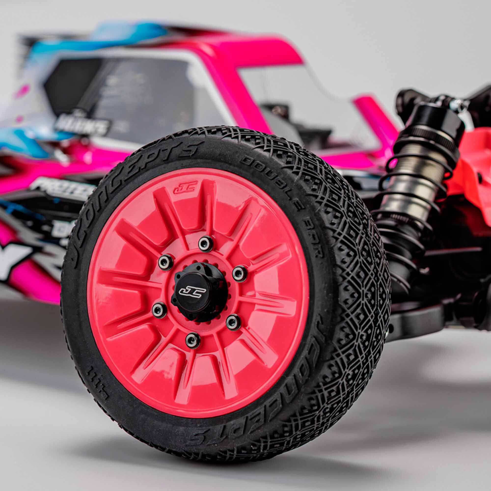 JConcepts, Inc. 1/8 Pioneer 83mm Buggy Wheel, White (4) | Horizon