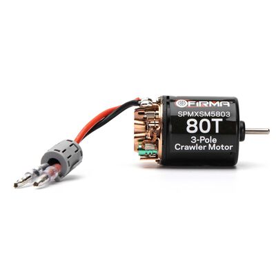 Firma 80T Rebuildable 3-Pole Brushed Crawler Motor Firma 80T Rebuildable 3-Pole Brushed Crawler Motor