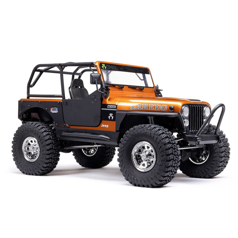 1/10 SCX10 III Jeep CJ-7 4X4 RTR Brushed Rock Crawler, Copper