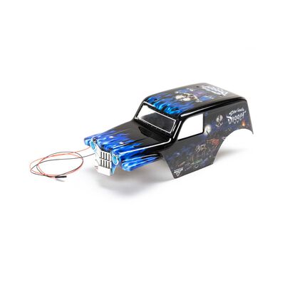 Body Set, Son Uva Digger, Painted: Mini LMT Body Set, Son Uva Digger, Painted: Mini LMT