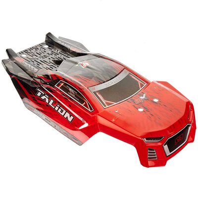 1/8 Painted Body with Decals, Red/Black: Talion 6S BLX 1/8 Painted Body with Decals, Red/Black: Talion 6S BLX