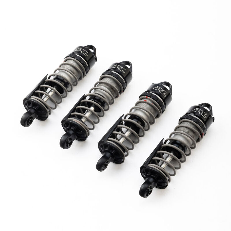 PowerStroke Front/Rear Oil-Filled Shocks (4): ARRMA GRANITE, MOJAVE, TYPHON GROM