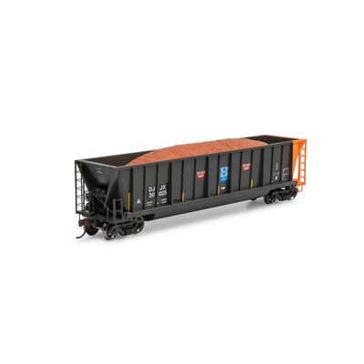 HO ATH Berwick Bathtub Gondola with Load, DJJX Primed For Grime #30025 HO ATH Berwick Bathtub Gondola with Load, DJJX Primed For Grime #30025