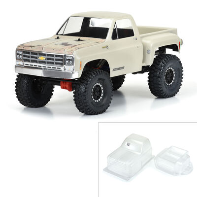 1/10 1978 Chevy K-10 Clear Body 12.3" (313mm) Wheelbase Crawlers 1/10 1978 Chevy K-10 Clear Body 12.3" (313mm) Wheelbase Crawlers