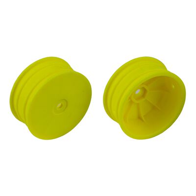 1/10 2.2" 4x4 Front Buggy Wheels, Yellow (2) 1/10 2.2" 4x4 Front Buggy Wheels, Yellow (2)