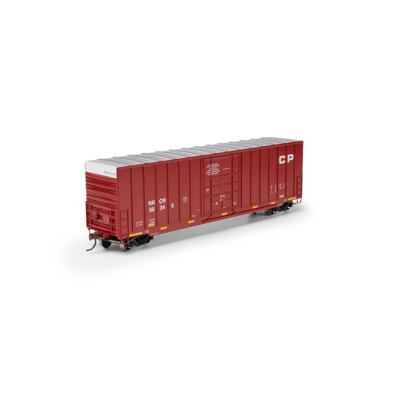 Roundhouse HO 50' Exterior Post High Cube Plug Door Box Car, NKCR #50345