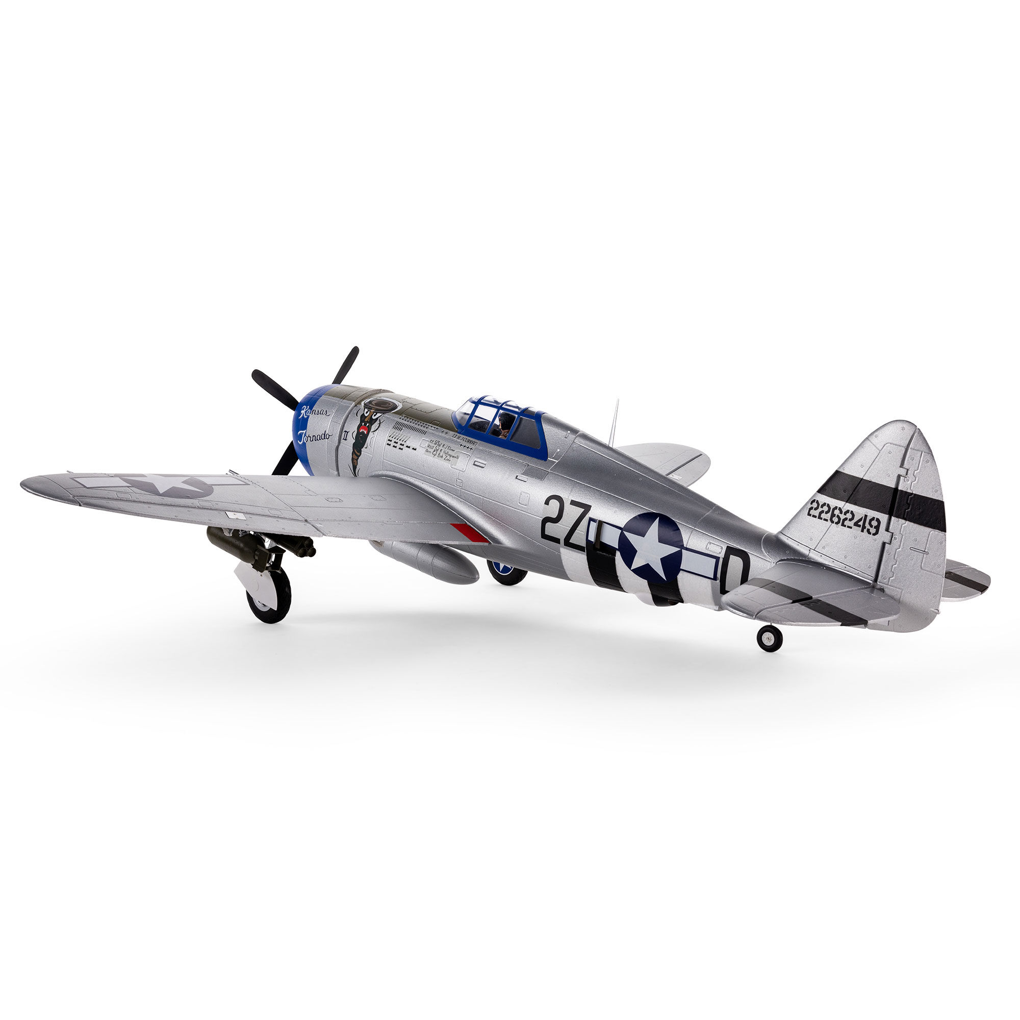 [���ܼ�] EFL08475 [E-FLITE] 1200mm P-47 �������� PNP (����, ���ӱ�, ����, �÷�, ��Ʈ��Ʈ ������� ����) 