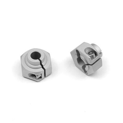 12mm Hex, Clear Anodized 12mm Hex, Clear Anodized