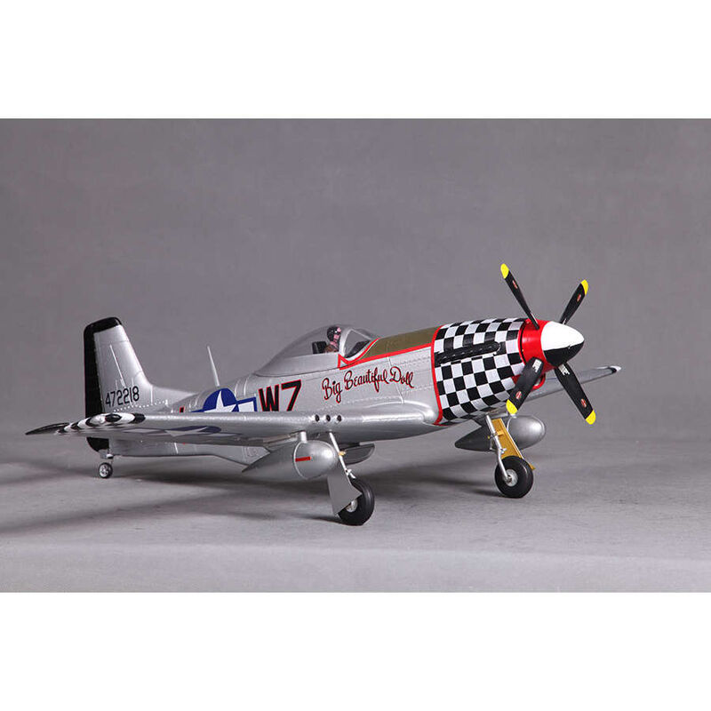 FMS P-51D V2 Big Beautiful Doll PNP, 800mm | Horizon Hobby 