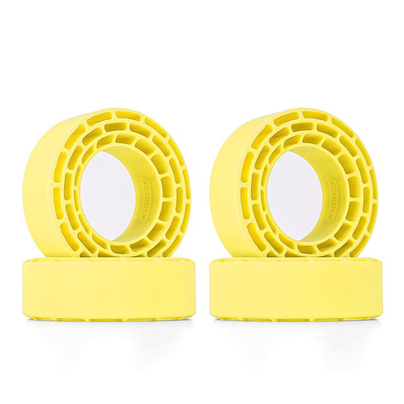 INJORA 68-72mm Silicone Inserts for 1.3" Rock Crawler Tires, Super Soft (4)
