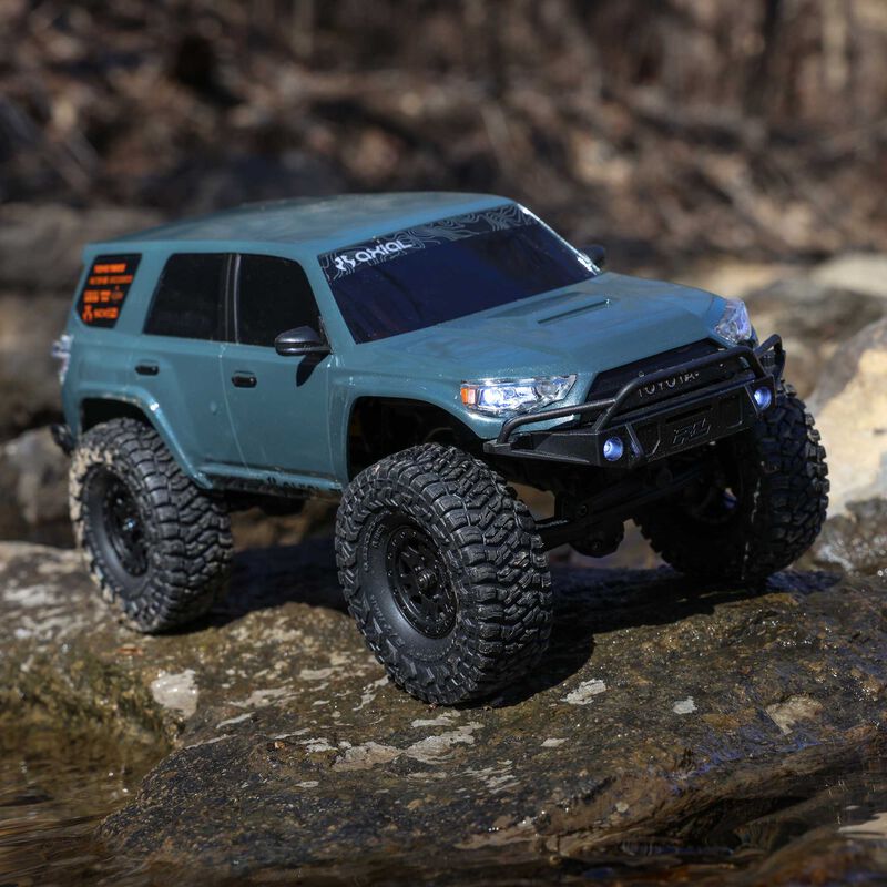 Axial 1/24 SCX24 ���Ÿ 4Runner 4X4 RTR �귯�õ� �� ũ�ѷ� (���͸� �� ������ ����), ȸ��