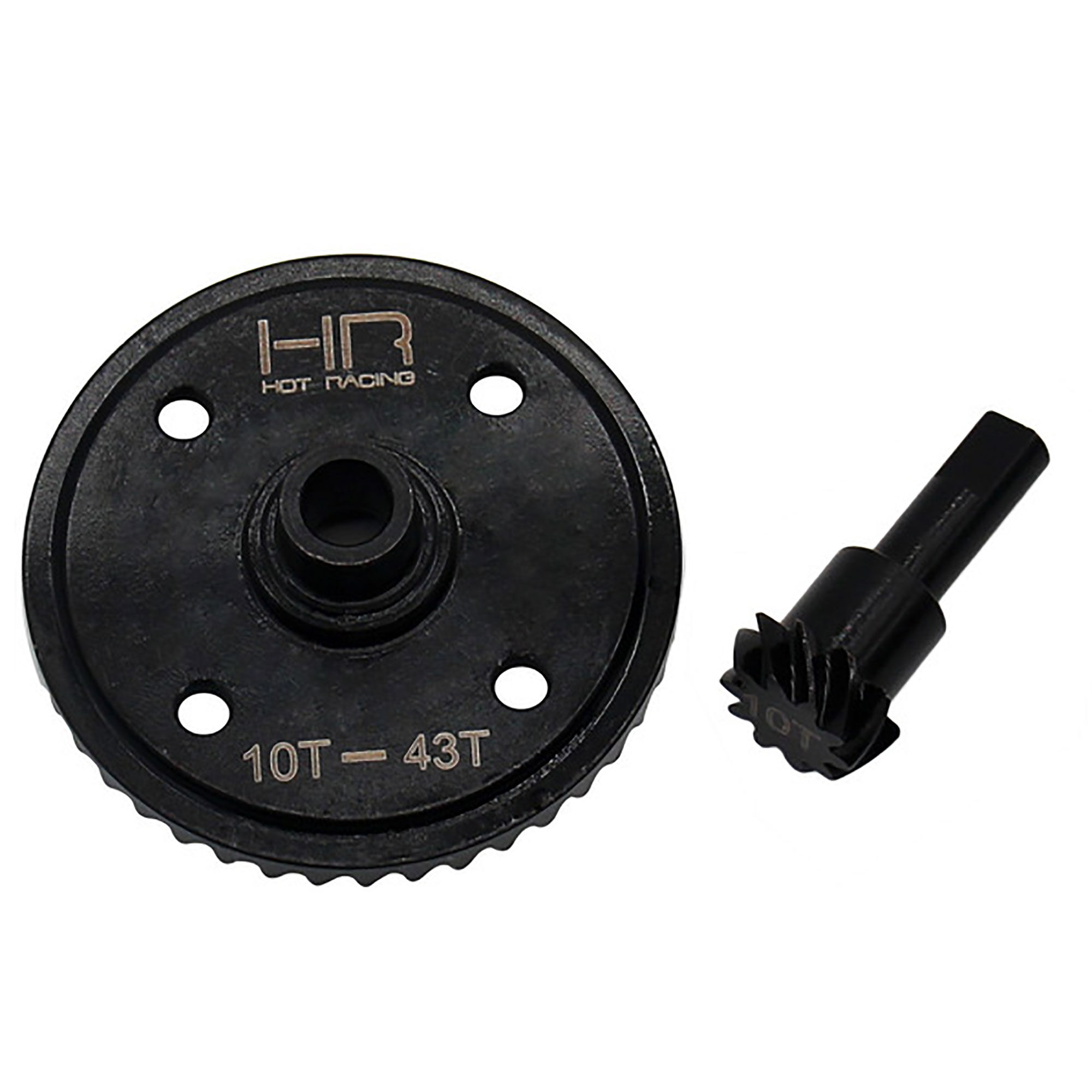 Hot Racing Steel Helical Diff 43T Ring and 10T Pinion: ARRMA 6S