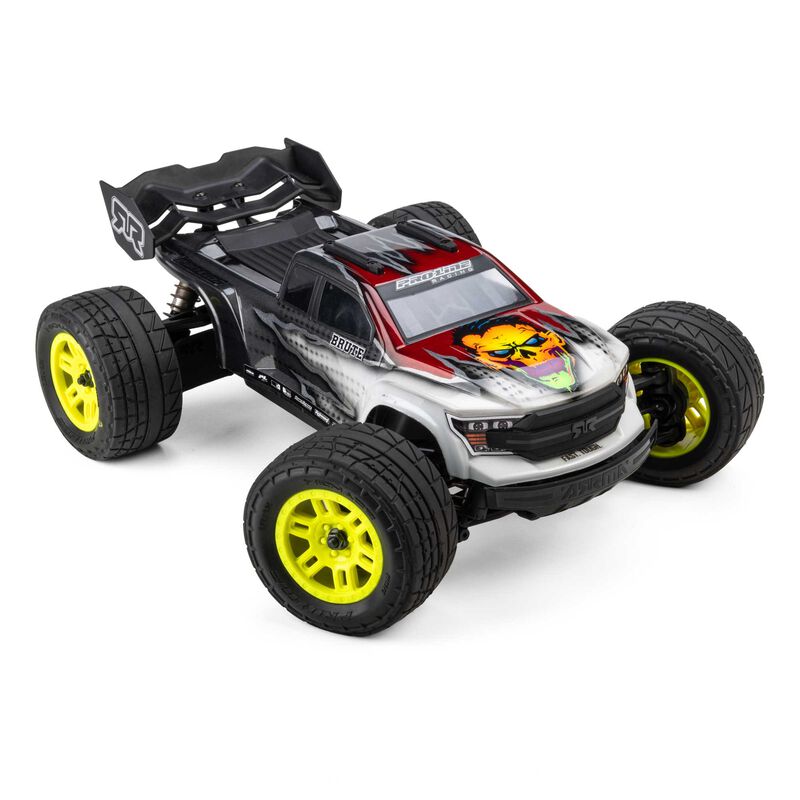 Pro-Line Racing 1/16 Menace Front/Rear Street Tires Mounted 12mm Yellow Split Six (2): ARRMA MINI KRATON