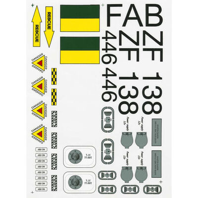 Decals Tucano .40-.51 GP EP ARF Decals Tucano .40-.51 GP EP ARF