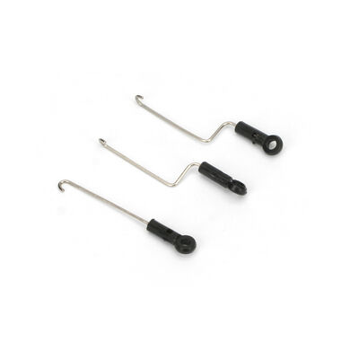 Servo Pushrod Set with ball link: 3pcs: mCP S/X Servo Pushrod Set with ball link: 3pcs: mCP S/X
