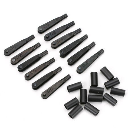 Dubro Products Kwik-Link Steel Clevis, 2-56 Thread (12) | Horizon