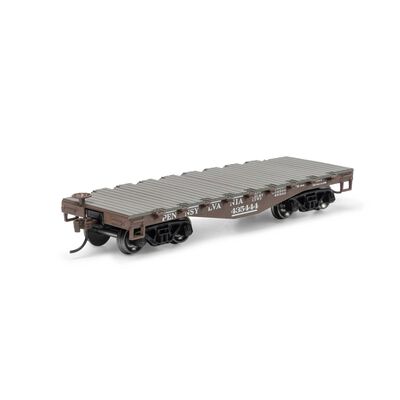 HO 30' Old Time Flat Car, PRR #435444 HO 30' Old Time Flat Car, PRR #435444
