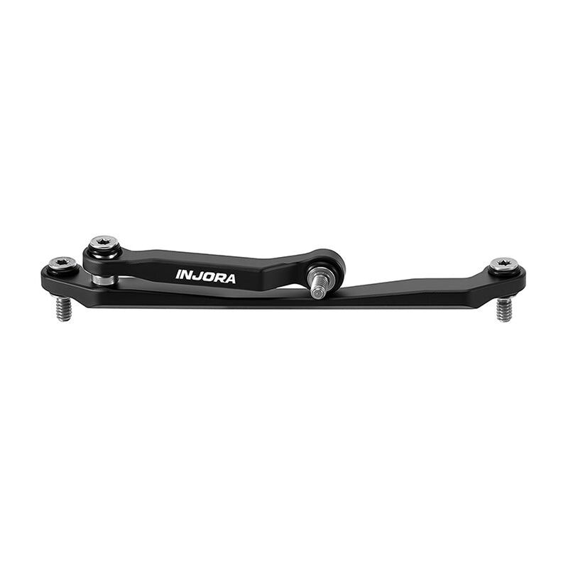 INJORA Brass Steering Link Set, Black, 1/30 Axial SCX30