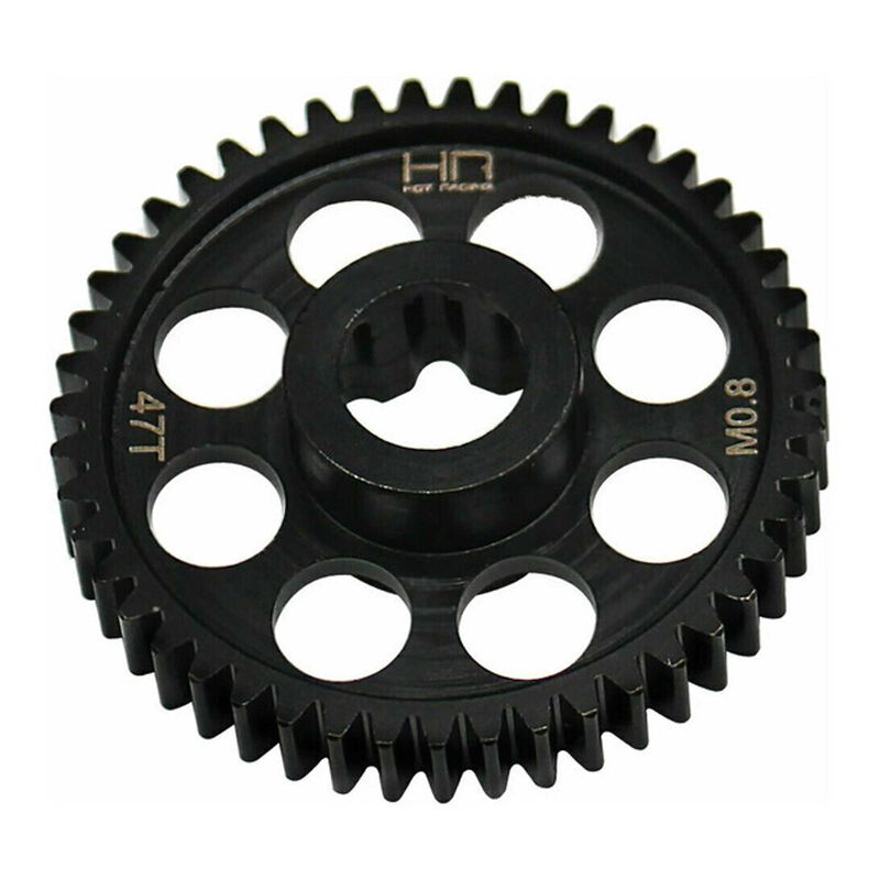 Steel 47T 0.8 Mod Spur Gear, 1/10 Traxxas Mini Maxx