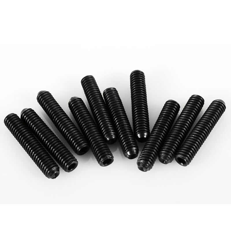 RC4WD M4 20mm Long Threaded Shaft (Set Screws) (10) Horizon Hobby